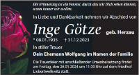 eine Anzeige