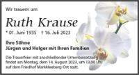 eine Anzeige