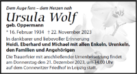 eine Anzeige
